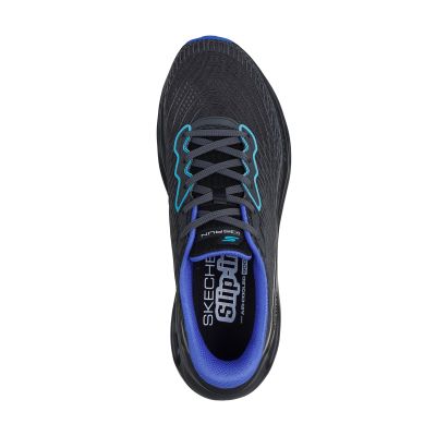4. Skechers Herren Max Cushioning Glide-Step SAPPHIRE 220425 BKBL Sportschuhe
