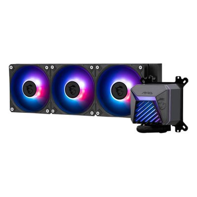 10. MSI MAG Coreliquid A15 360 Motherboard, Prozessor All-in-One Flüssigkeitskühler 12 cm Schwarz 1 Stück.