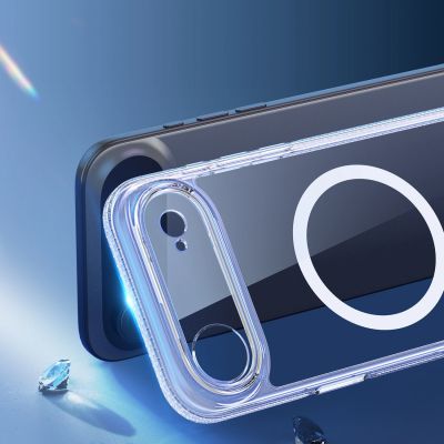 6. Dux Ducis Clin Mag Case für iPhone 17 Air, kompatibel mit MagSafe, transparent