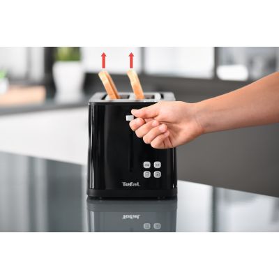 14. Tefal TT6408 Toaster 2 Scheiben Schwarz 850 W