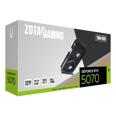 7. ZOTAC GAMING GeForce RTX 5070 Twin Edge 12GB Grafikkarte