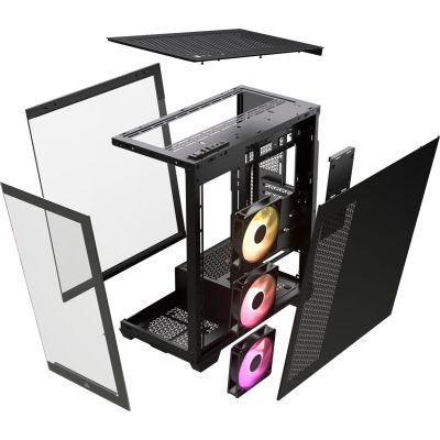 6. CORSAIR 3500X ARGB TGMid-Tower Schwarz