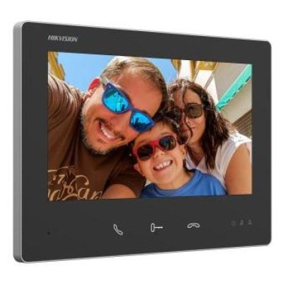 3. Hikvision DS-KH7300EY-WTE2 Video-Türsprechanlage 17,8 cm (7 Zoll) Schwarz