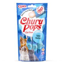 CHURU Pops Thunfisch-Leckerli für Katzen 4x14g