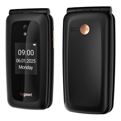 3. Gigaset GL795 7,11 cm (2,8") 142 g Schwarz Handy für Senioren