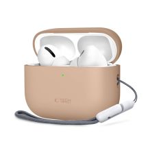 Tech-Protect Silikonhülle für AirPods Pro 3 – Beige