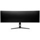 Nitro Concepts SM1 Simracing-Monitor, 124,5 cm (49 Zoll), Curved, 144 Hz, FreeSync, G-Sync, HDMI, DP, USB