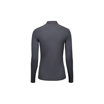 5. POC W's Layer Merino Mock Neck Jersey Grau