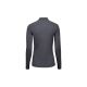 5. POC W's Layer Merino Mock Neck Jersey Grau