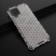 13. Honeycomb Handyhülle Schutzhülle mit TPU Rahmen für Samsung Galaxy A42 5G transparent