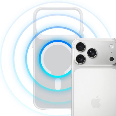 22. 3mk Smoke MagCase für iPhone 17 Pro - Weiß-Transparent