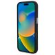 5. Guess Silikonhülle mit Metalllogo und Rahmen für iPhone 16 Pro – Schwarz