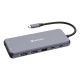 11. Verbatim CMH-14 USB Typ-C Adapter 5000 Mbit/s Silber