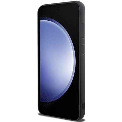 5. Guess GUHCS23FEPSQSQSK S23 FE S711 schwarz/schwarzes Hardcase Quilted Metal Logo