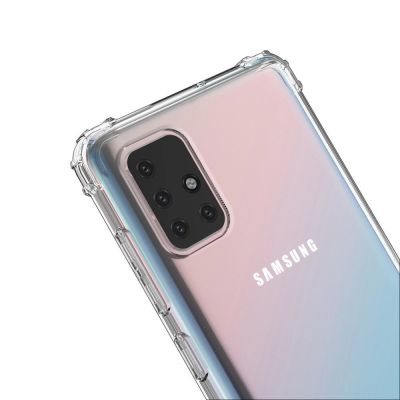 4. Wozinsky Anti Shock Armored Case für Samsung Galaxy A72 4G transparent