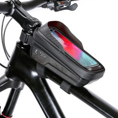 Tech-Protect V2 Fahrradtasche mit Platz für ein 1-Liter-Telefon – Schwarz