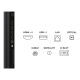 5. TCL 65C69K QD-Mini LED-Fernseher 65 Zoll 4K Ultra HD Google TV Dolby Atmos DVB-T2 Metallic