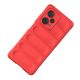 2. Magic Shield Case für Xiaomi Redmi Note 12 Pro+ flexible Panzerhülle rot