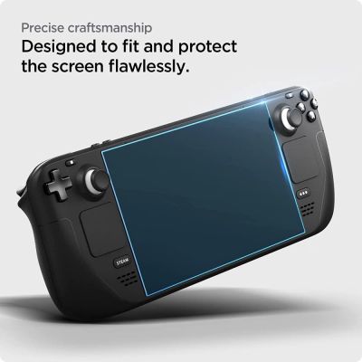 4. Spigen Glas.tR EZ Fit gehärtetes Glas für Steam Deck