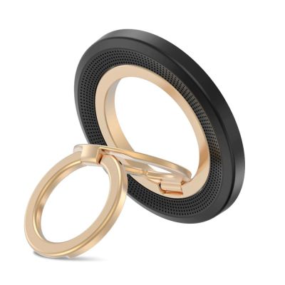10. Tech-Protect MMR700 Lamano MagSafe Magnetische Handyhalterung – Schwarz und Gold