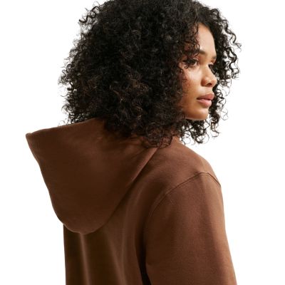 4. Nike Studio Fleece Damen-Sweatshirt, mittelschwer, hellbraun IM8100 259