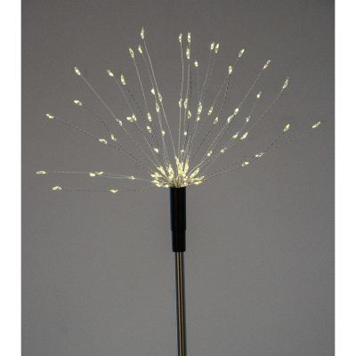 7. Solarlampe Löwenzahnbaum Feuerwerk 80cm 90 LED