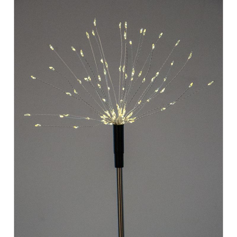 7. Solarlampe Löwenzahnbaum Feuerwerk 80cm 90 LED