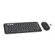 6. Logitech 920-012239 Tastatur und Maus inklusive, universell, kabellos (RF) + Bluetooth, QWERTY-Tastatur (American International), Graphit