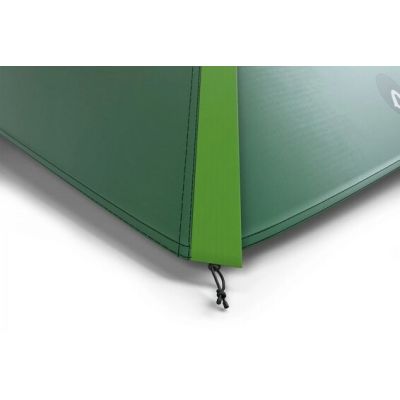 7. Husky BIZON 3 PLUS Dreipersonen-Touristenzelt, 220 x 410 x 130 cm, 5,2 kg, grün