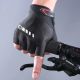 7. Rockbros S143-BK L Fahrradhandschuhe mit Gel-Einsätzen - Schwarz