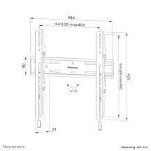 WL30S-850BL14 NEOMOUNTS TV-Wandhalterung