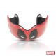 4. OZ-TT "Extro Marvel Deadpool" Mundschutz Rot und Schwarz SENIOR