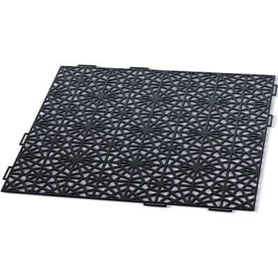 5. Durchbrochenes Pflastergitter-Mosaik schwarz 1 Stück.