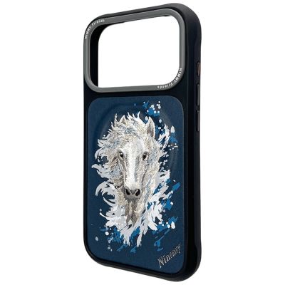 2. Nimmy Koń MagSafe-Hülle für iPhone 17 Pro – Marineblau
