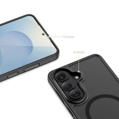 12. Tech-Protect MagRack MagSafe Hülle für Samsung Galaxy S26 – Mattschwarz
