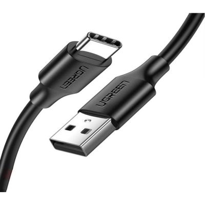 Ugreen USB-A / USB-C 3A Kabel 0,25 m US287 (Schwarz)