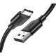 Ugreen USB-A / USB-C 3A Kabel 0,25 m US287 (Schwarz)