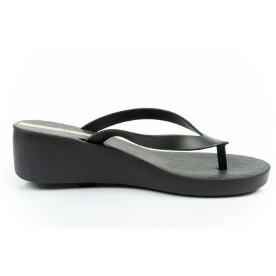 4. Ipanema Selfie Fem Damen-Flip-Flops, bequem, schwarz, modisch, Plateau