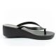 4. Ipanema Selfie Fem Damen-Flip-Flops, bequem, schwarz, modisch, Plateau