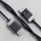 3. ALOGIC FUDP2-SGR DisplayPort-Kabel 2 m Grau, Schwarz