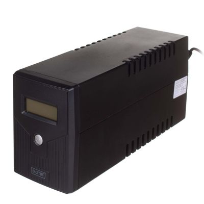 7. Digitus DN-170064-LCD USV mit Line-Interactive-Technologie, 0,8 kVA, 480 W, 2 x Netzsteckdosen