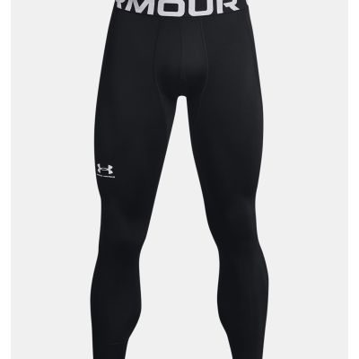 Under Armour ColdGear Kompressionsjacke für Herren, Schwarz, Elastan, Polyester
