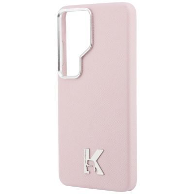 6. Karl Lagerfeld K Metal Logo MagSafe Hülle für Samsung Galaxy S26 Ultra - Pink