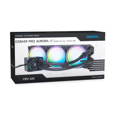 21. Alphacool Eisbaer Pro Aurora 360 CPU AIO Kühler