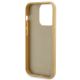 7. Guess Disco Metal Script Hülle für iPhone 15 Pro – Gold