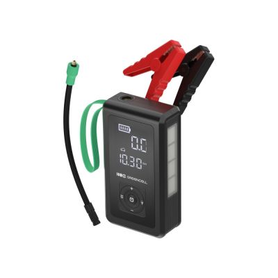 21. GREEN CELL POWERBANK/BOOSTER/STARTANLAGE/PUMPER POWERBOOST AIR 8000 mAh 1000 A - MIT KOMPRESSOR