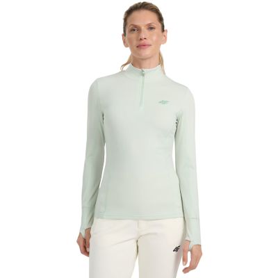 Damen-Thermo-Sweatshirt 4F F098 mint 4FWAW25UBRUF098 47S