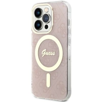 2. Guess GUHMP14LH4STP iPhone 14 Pro 6.1" pink/pink Hardcase 4G MagSafe