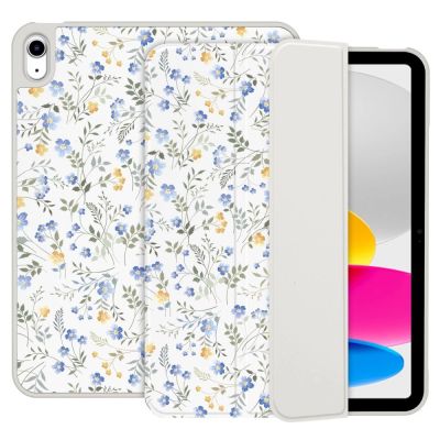 2. Tech-Protect SC Pen Case für iPad 10,9" 2022 (10. Gen.) / 11" 2025 (11. Gen.) – Gänseblümchen mit Blättern