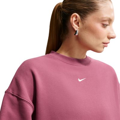 5. Nike Studio Fleece Damen-Sweatshirt Pink IM8082 654